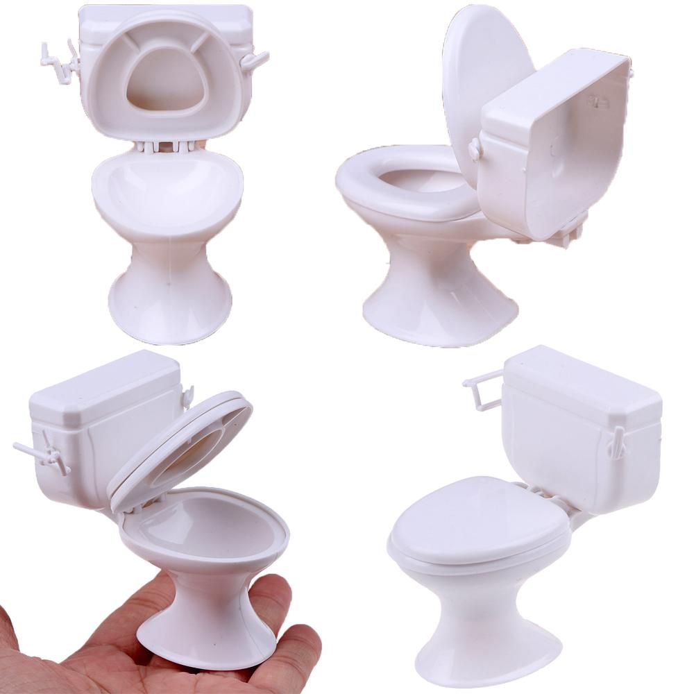 Home Bathroom Supplies - Craft Mini House Decoration Toys Bathroom
