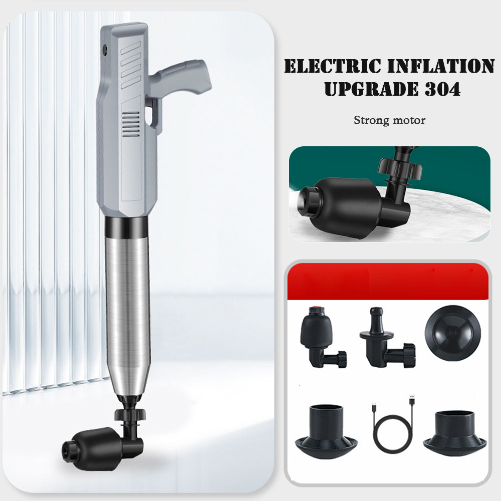 Plunger Toilet - Powerful Electric Toilet Plunger Anti-splash Sewer