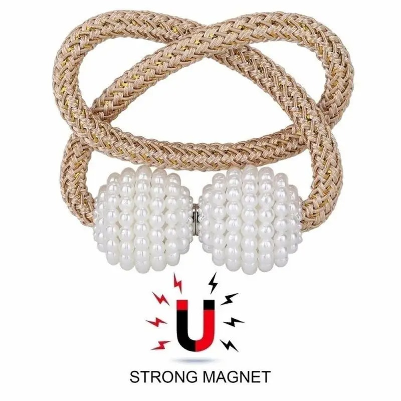 1/2PCS Pearl Magnetic Curtain  - Home Bathroom Supplies review and price
