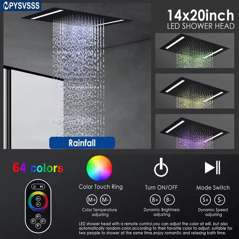 Dual Rain Shower Head System F - Shower Head Rain review and price