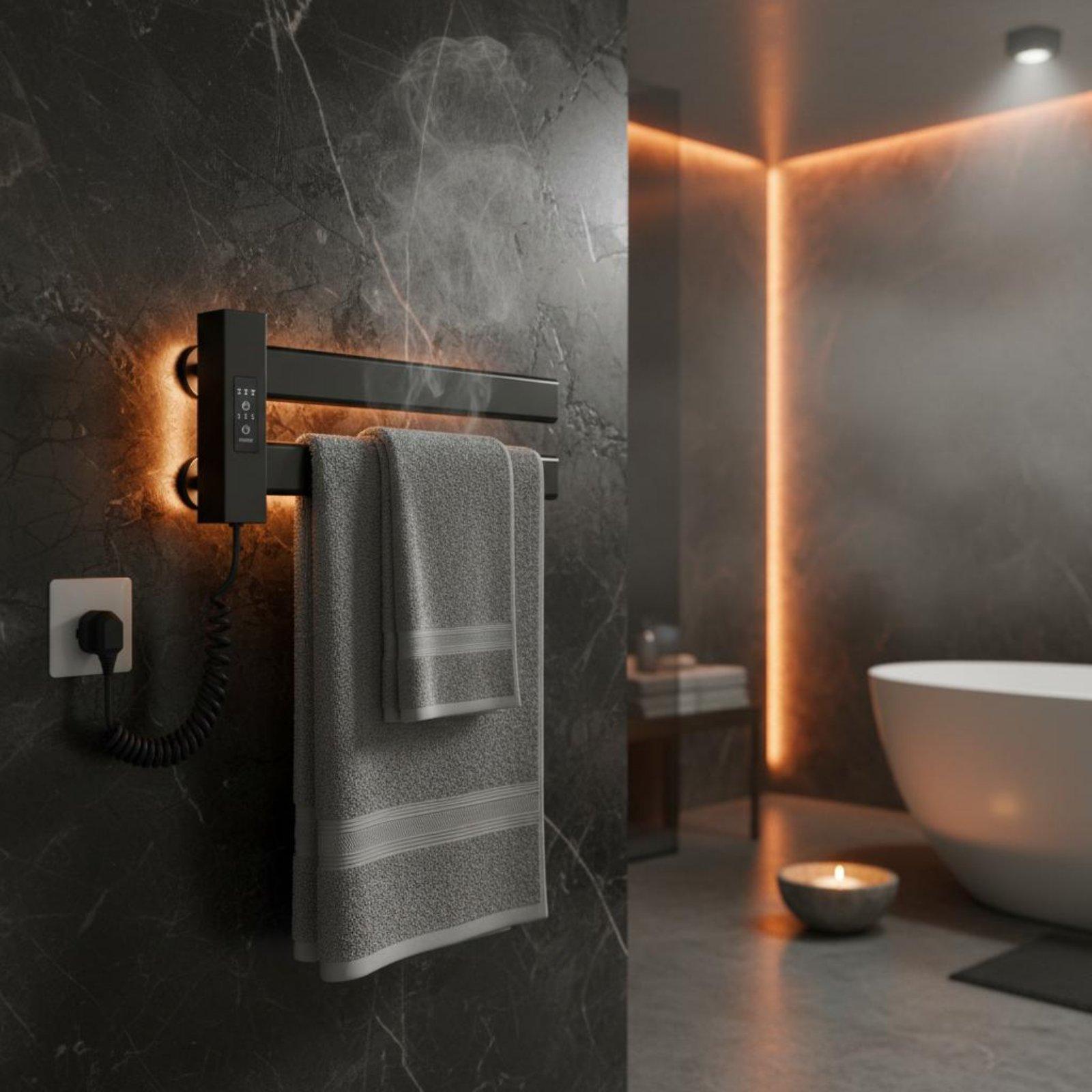 Smart Towel Heating Rack easy  - Towel Warmer Electric review and price