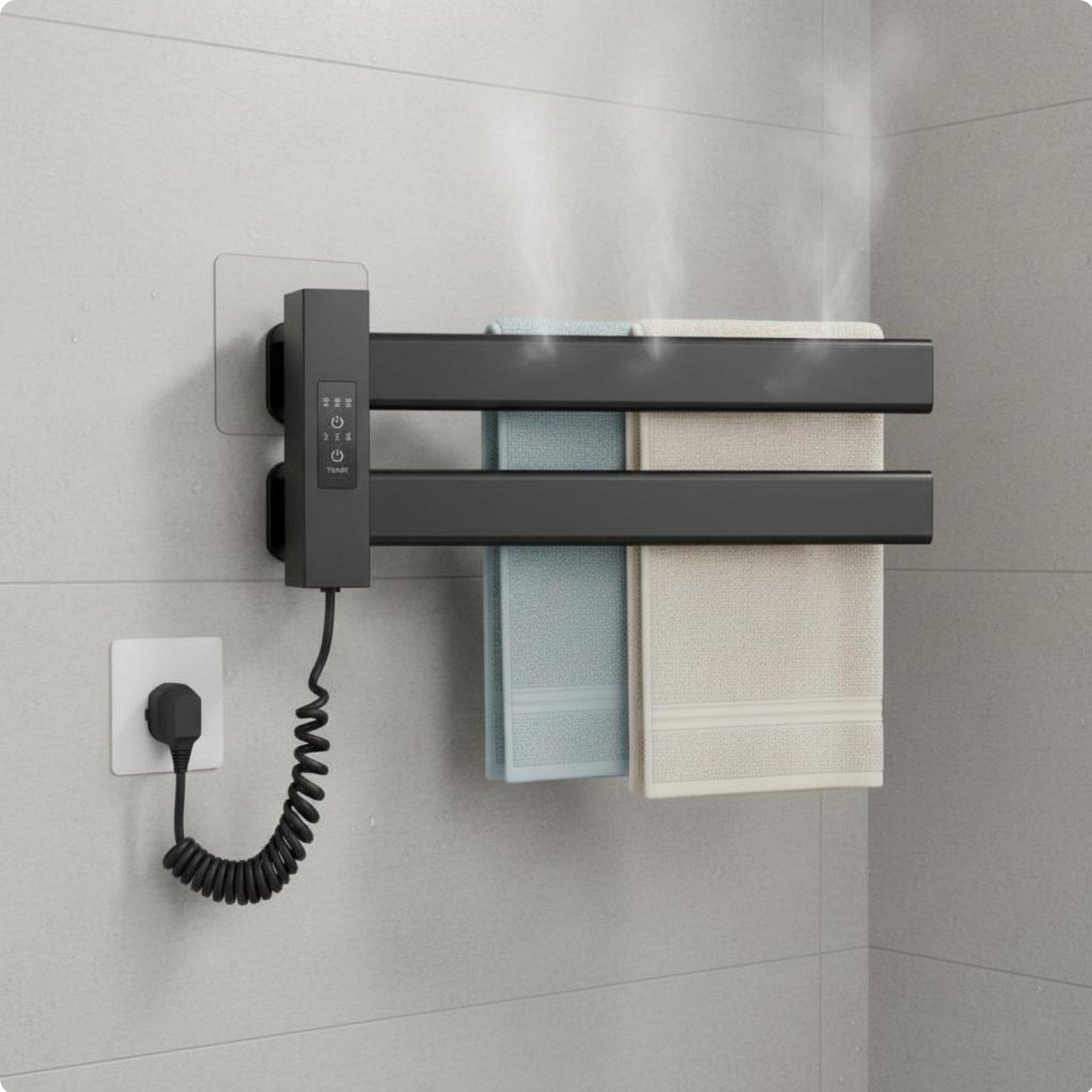 Smart Towel Heating Rack easy  - Towel Warmer Electric review and price