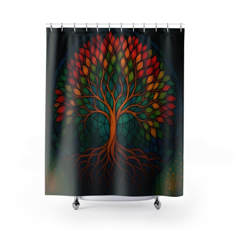 Bohemian Tree of Life Shower C - Home Bathroom Design Ideas review and price