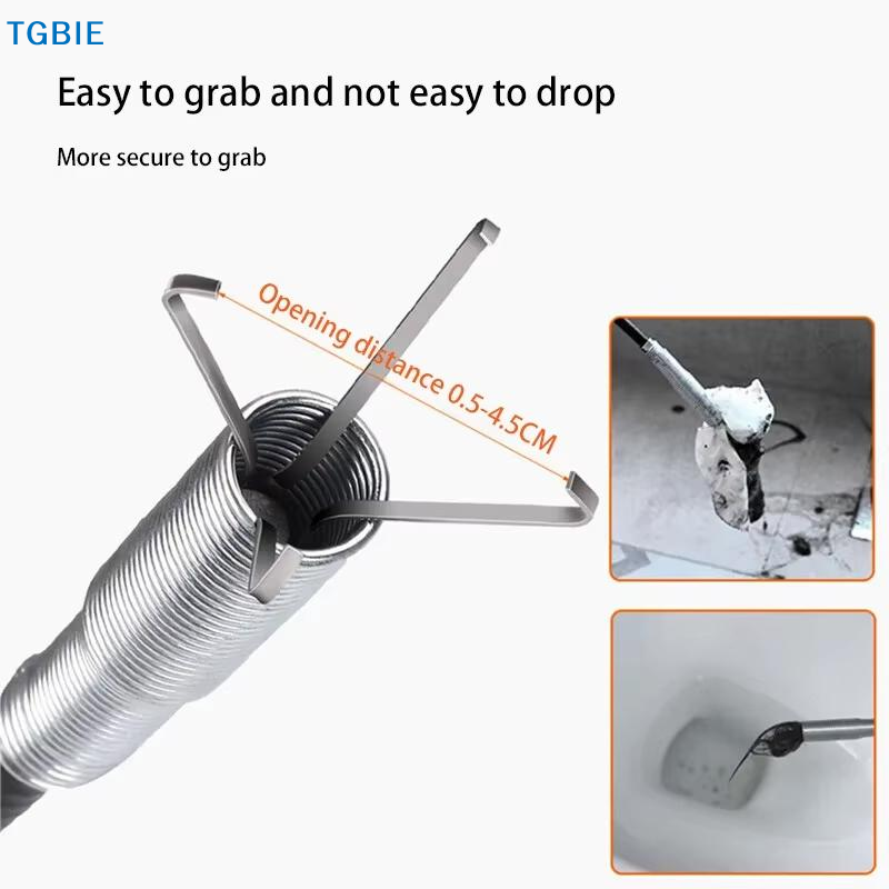 Manual Pinch Cleaner Four Jaw  - Plunger Toilet review and price