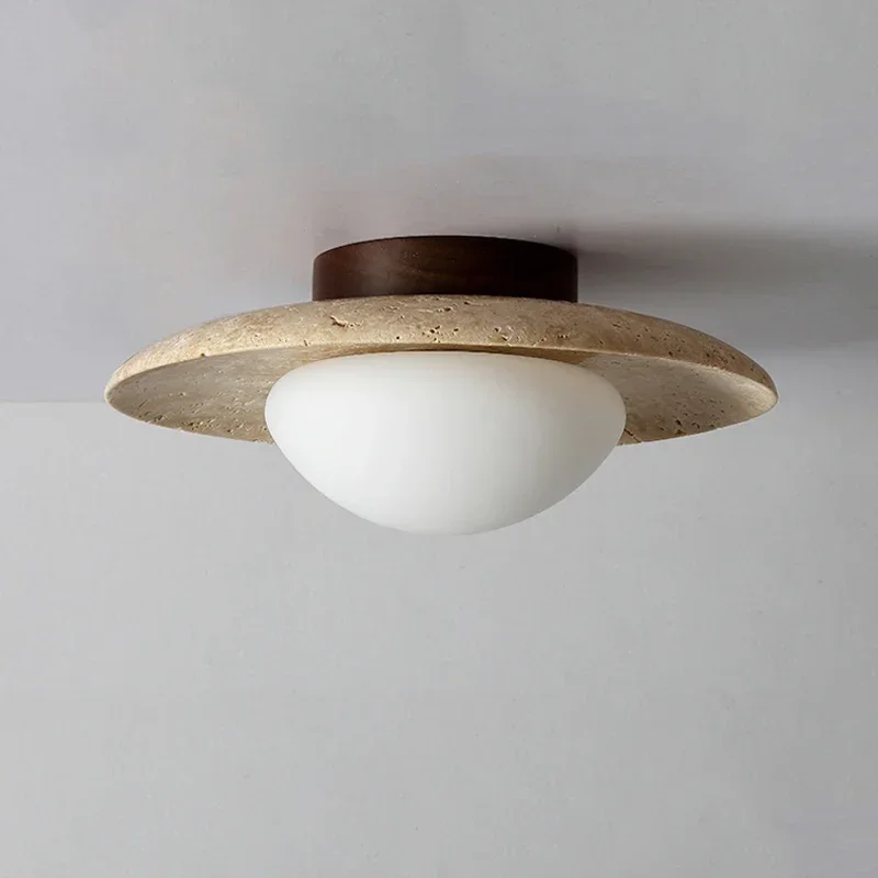 Natural Stone Ceiling Light Ja - Japan Bathroom.Home review and price