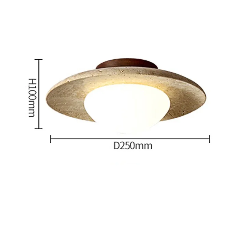 Natural Stone Ceiling Light Ja - Japan Bathroom.Home review and price