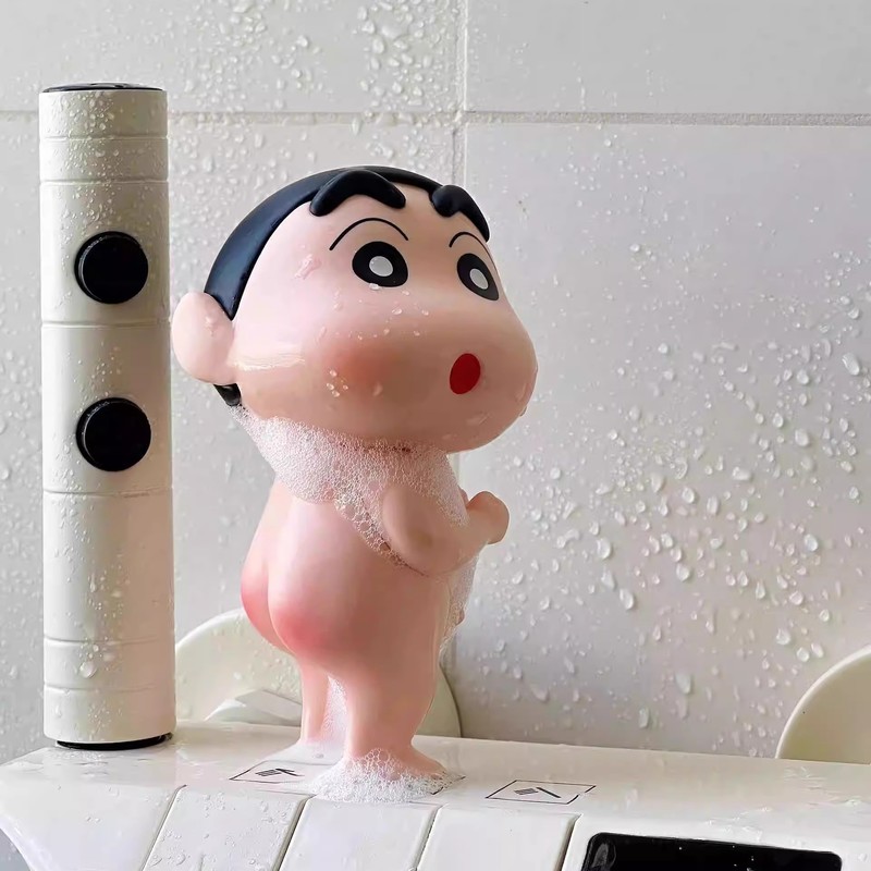 Bathing Crayon Shin Chan Cute  - Home Goods Bathroom Decor review and price