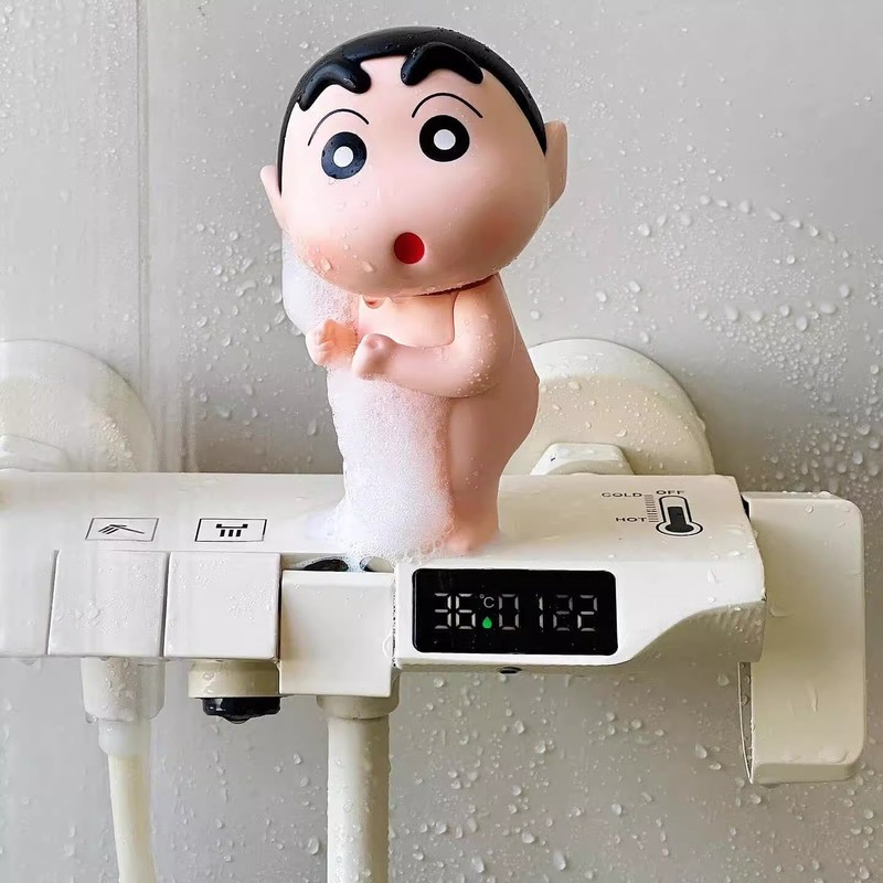 Bathing Crayon Shin Chan Cute  - Home Goods Bathroom Decor review and price