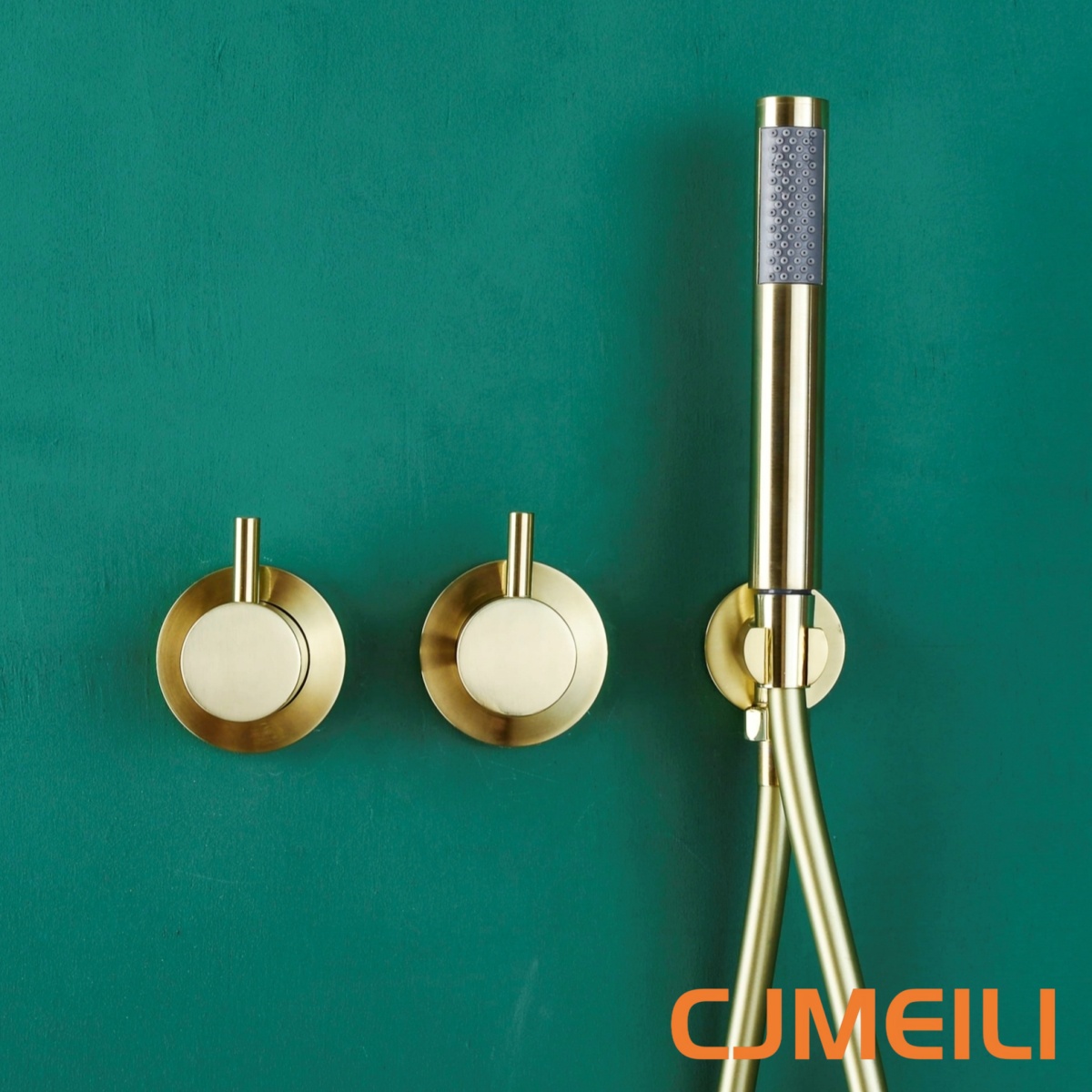 Brushed Gold Concealed Shower  - Shower Head Rain review and price