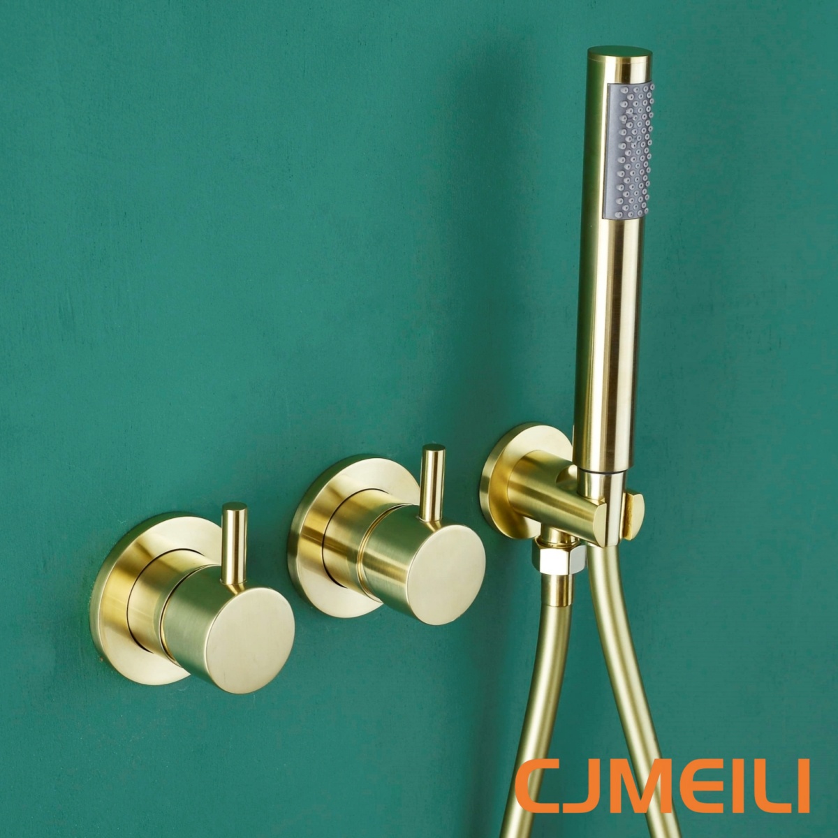 Brushed Gold Concealed Shower  - Shower Head Rain review and price