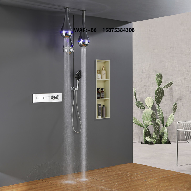 2026 New Arrival Brushed Smart - Shower Head Rain review and price
