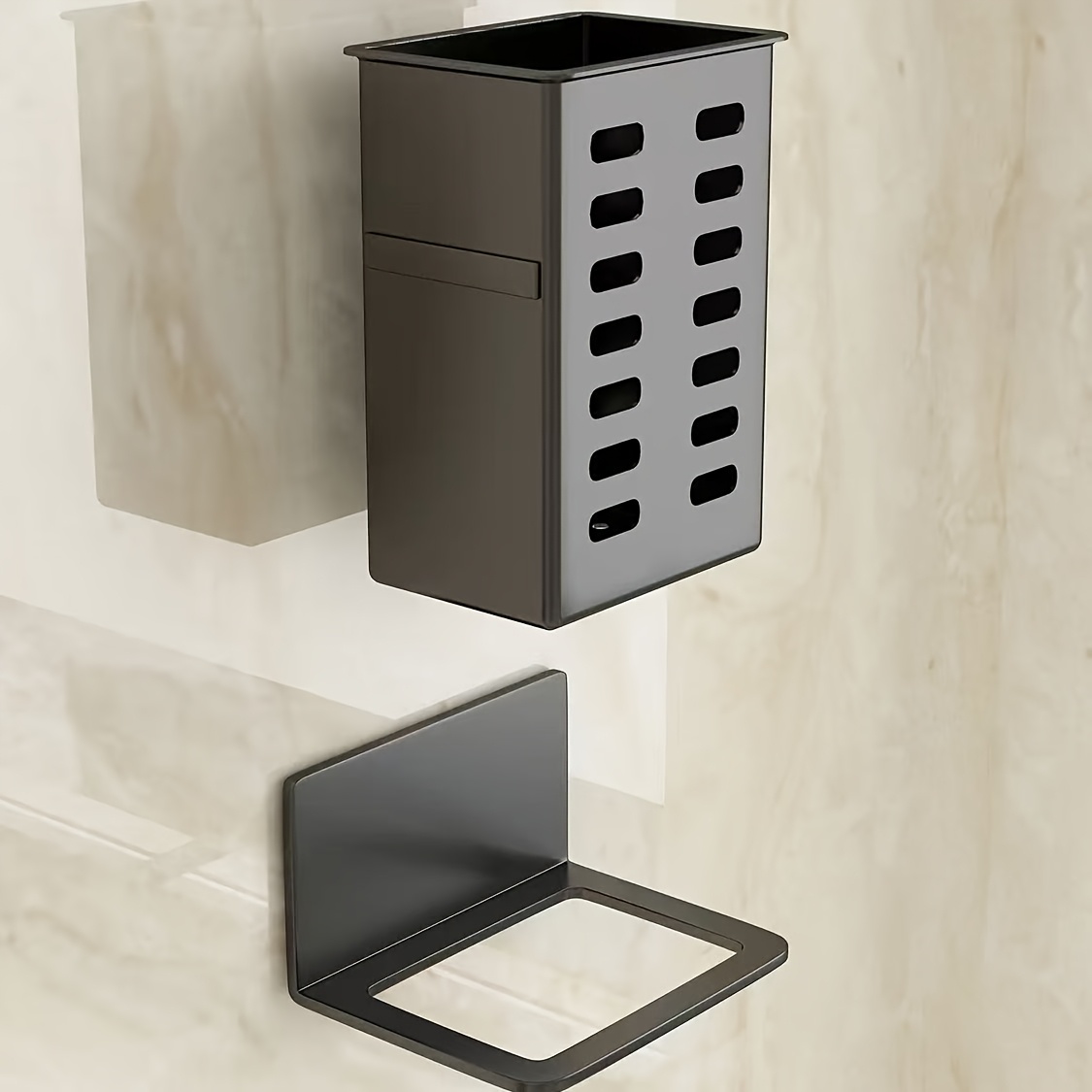 1/2 piece set of plastic wall- - Home Essentials Bathroom Storage review and price