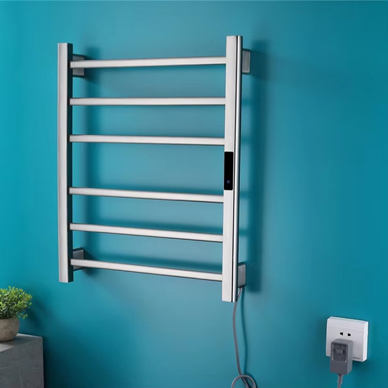 Black Gray Gold Brushed Bathro - Towel Warmer Electric review and price