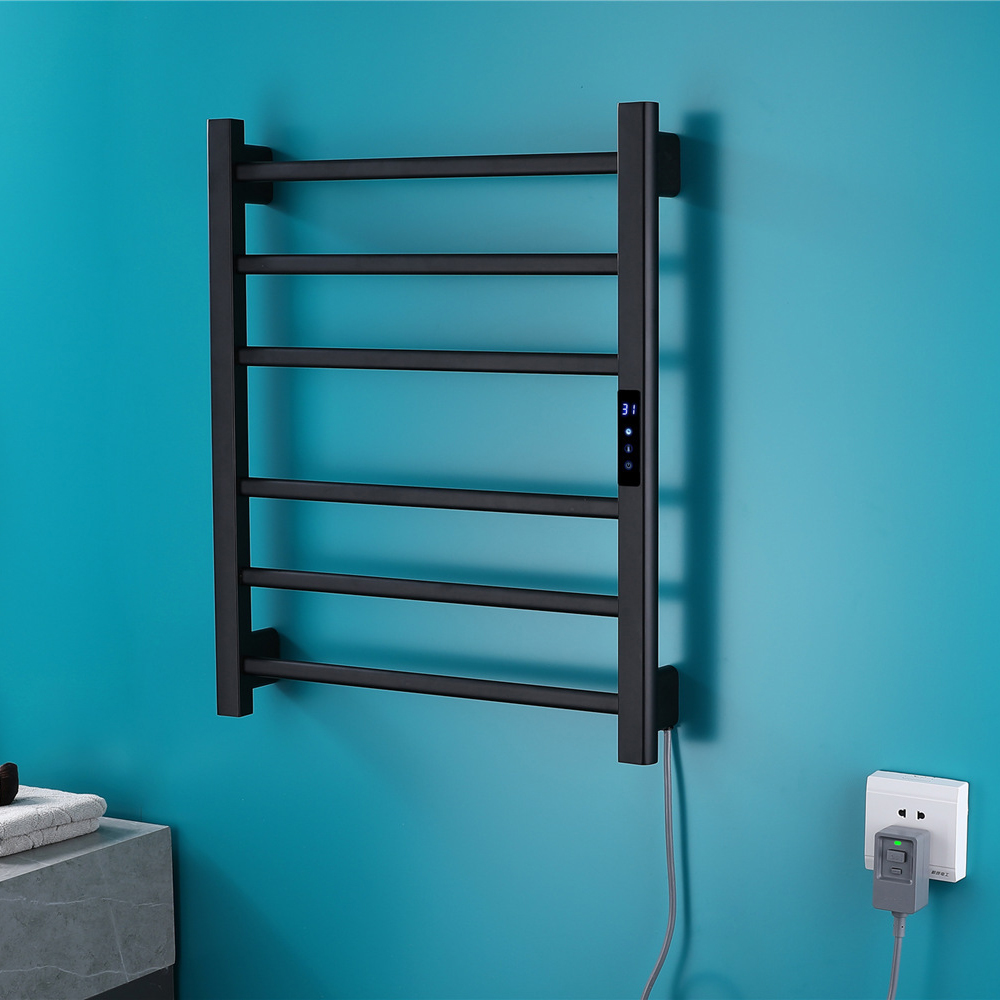 Black Gray Gold Brushed Bathro - Towel Warmer Electric review and price