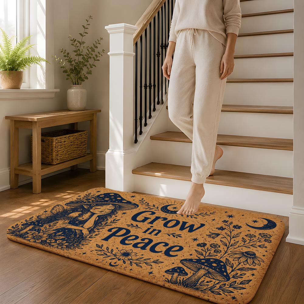 Celestial Good Vibes Floor Mat - Home Goods Bathroom Decor review and price
