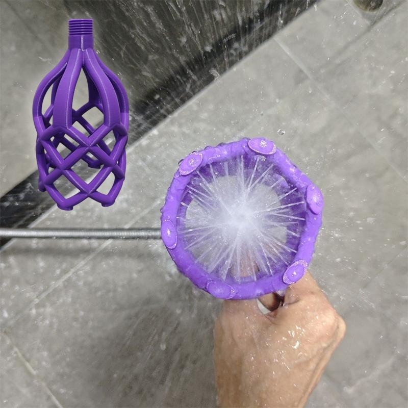 @1Pcs Full Cleaning Massage Sp - Shower Head Rain review and price