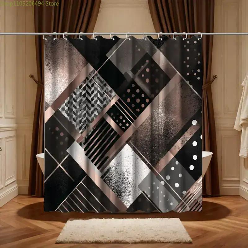 Modern Geometric Abstract Show - Home Bathroom Design Ideas review and price
