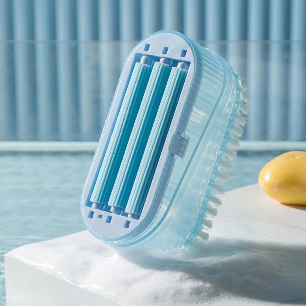 Soap Box with Scrubbing Brush  - Home Kitchen Bathroom Cleaning review and price