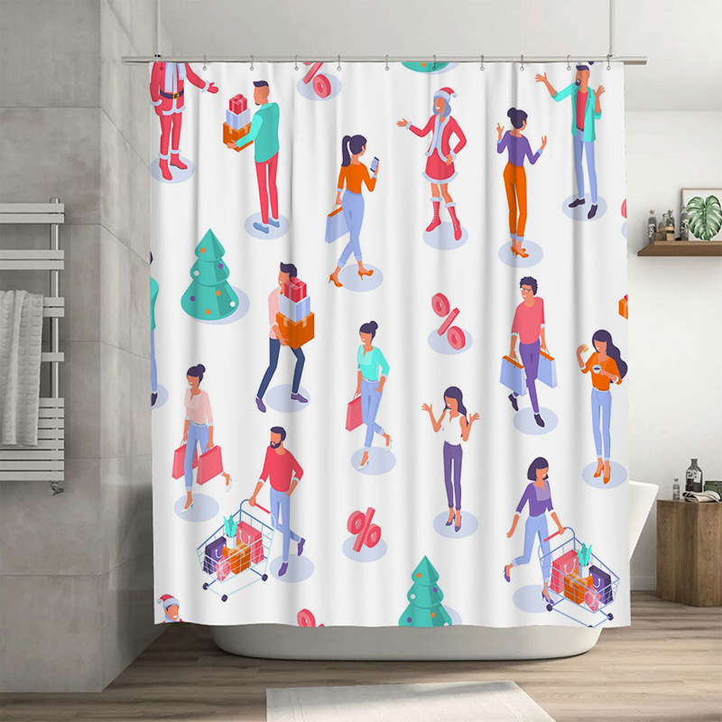TU Shopping Lovers Shower Curt - Home Bathroom Design Ideas review and price