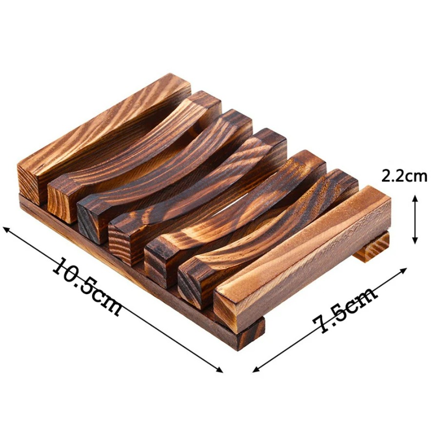 Natural Bamboo Soap Holder, Wo - Home Essentials Bathroom Storage review and price