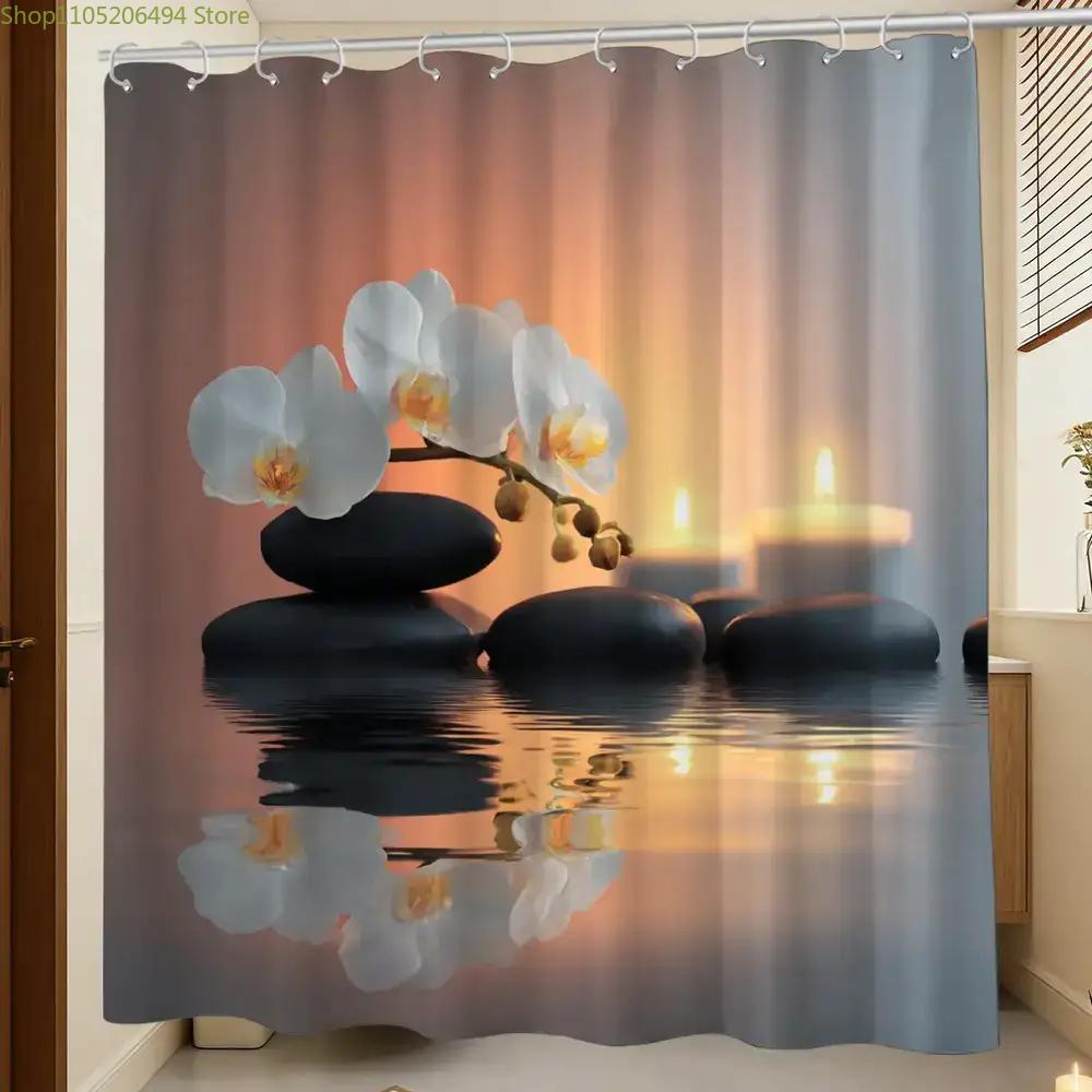 Zen Orchid and Stones Shower C - Home Bathroom Design Ideas review and price