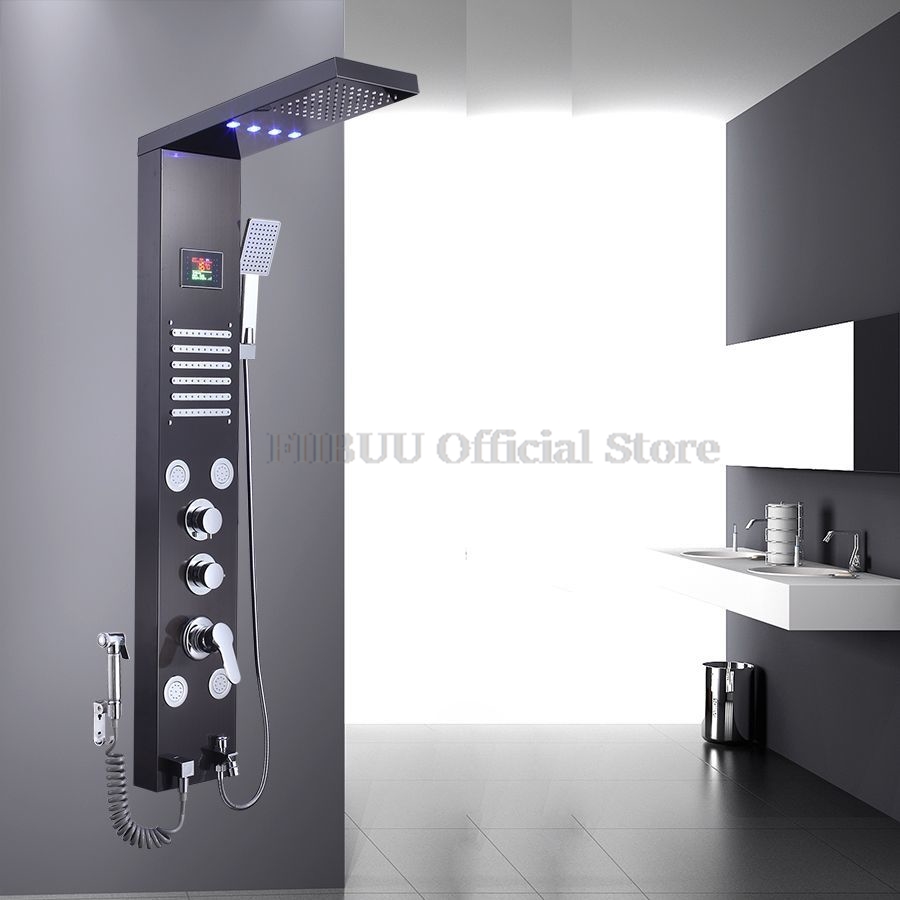 Luxury Shower Smart Shower Sys - Shower Head Rain review and price