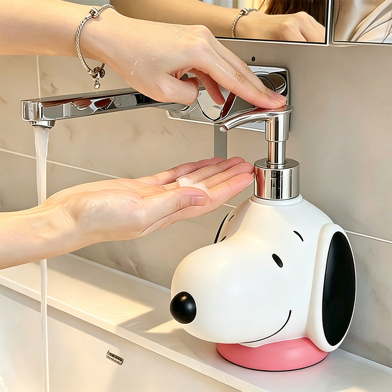 Kawai Cartoon Snoopy Soap Disp - Japan Bathroom.Home review and price