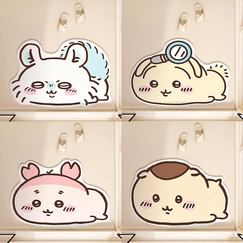 Cartoon Momonga Chiikawa Absor - Home Bathroom Rugs review and price