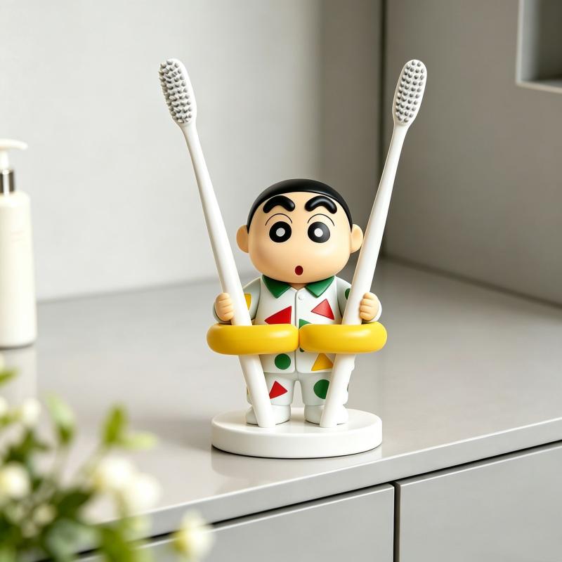Cute Toothbrush Holder Cartoon - Home Edit Bathroom Storage review and price