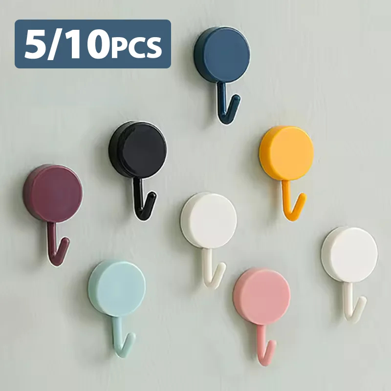 5-15pcs Self Adhesive Hook Str - Home Bathroom Supplies review and price